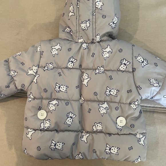 London Fog Puffer bunting/ snowsuit - Picture 4 of 5